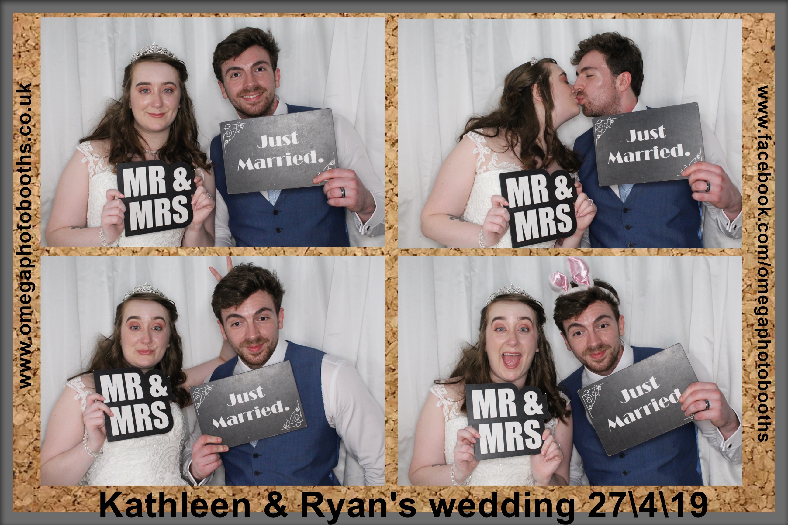 Kathleen & Ryan's Wedding | View more photos from the event at gallery.omegaphotobooths.co.uk/u/Omega-Photobooths/Kathleen-Ryans-Wedding